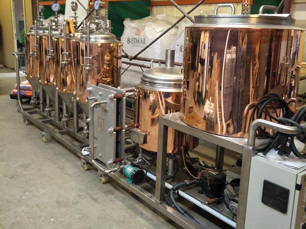 3HL Copper brewhouse
